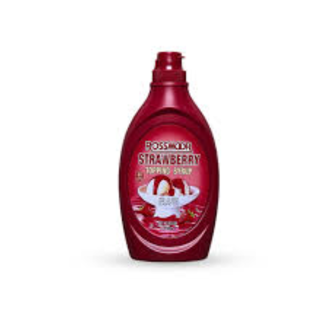 OOH!TOPPING STRAWBERRY SYRUP 400GMS